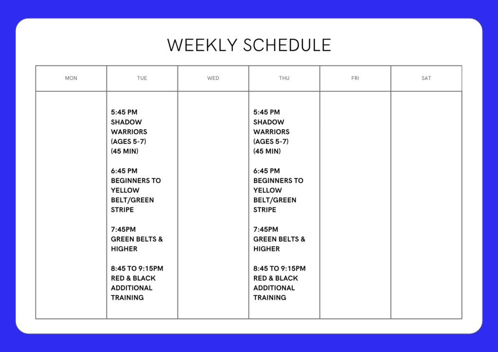 Purple Minimalist Weekly Schedule Planner A4 Document 2