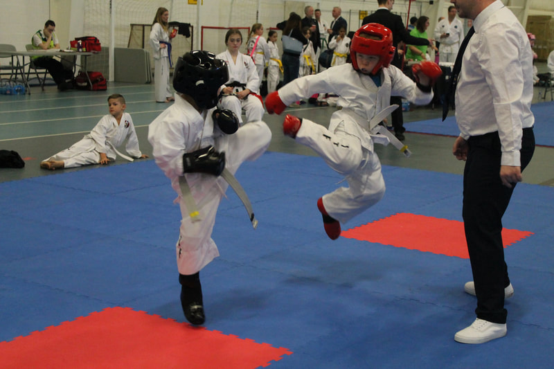 Get Ready to Ignite: Fire & Ice Championships and VENGEANCE Tournament Hit St. Albert! 1 Young athletes competing in the Fire & Ice Competition hosted by Phoenix Martial Arts Club.