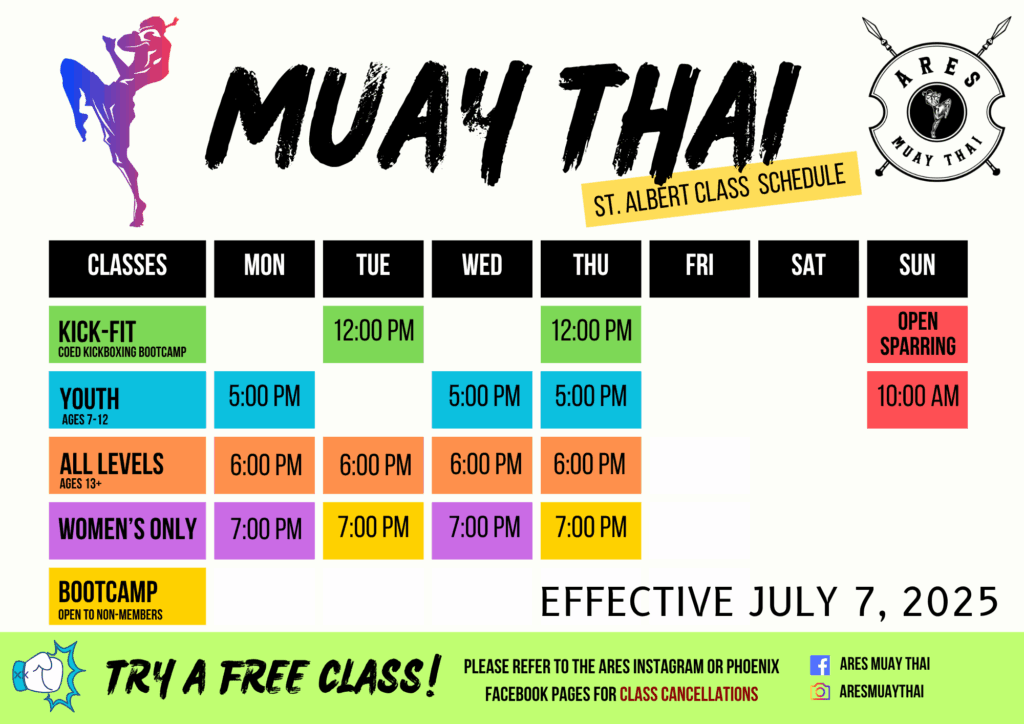 MUAYTHAI 3 St. Albert Summer 25