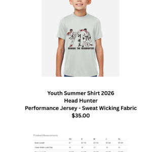 Youth  Summer T-Shirt - Head Hunter