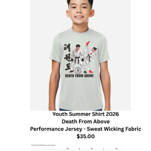 Youth  Summer T-Shirt - Death From Above